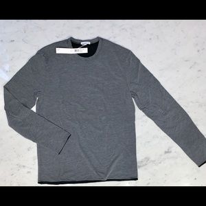 James Perse two ply long sleeve shirt